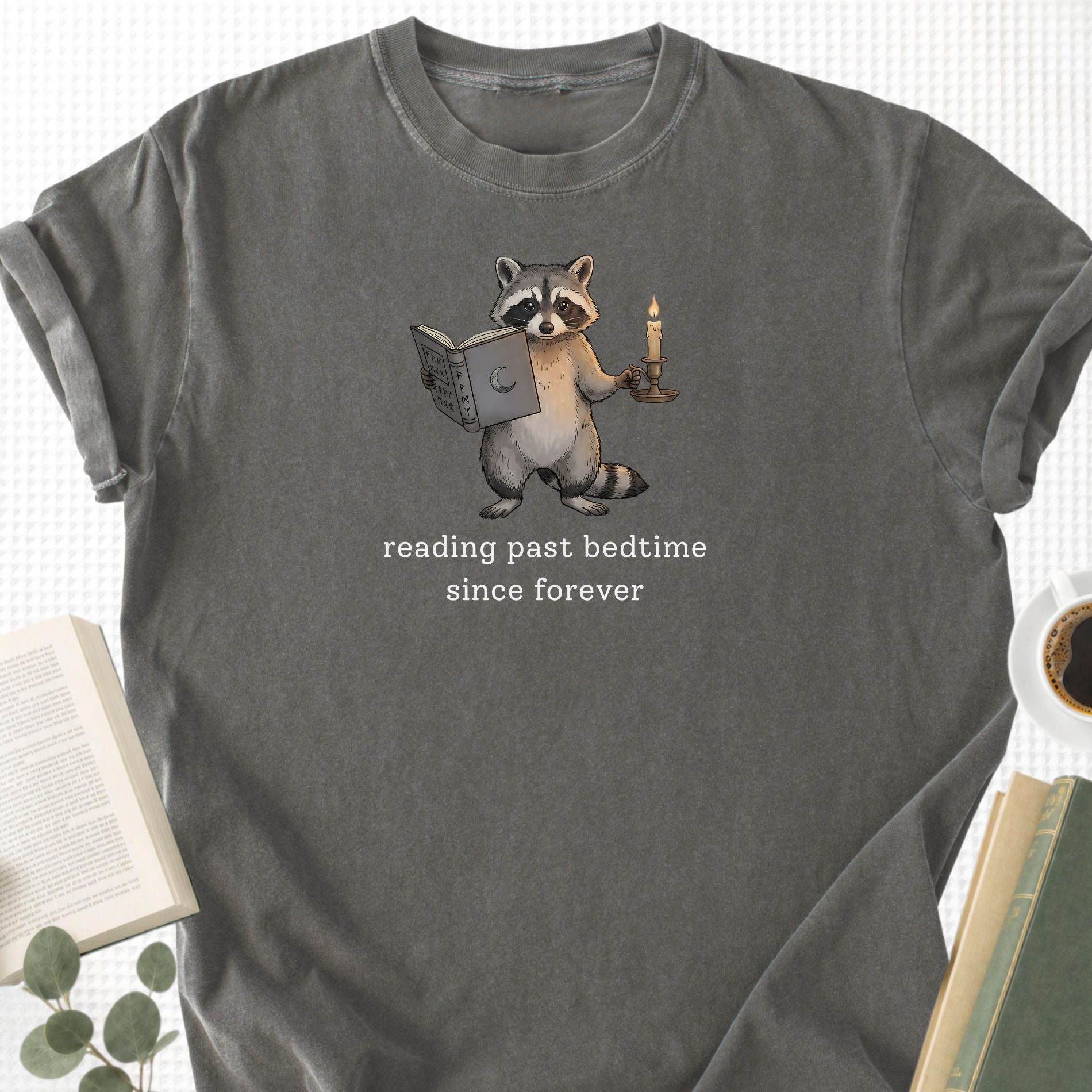 Reading Past Bedtime Since Forever Unisex T-Shirt - Book Social Club