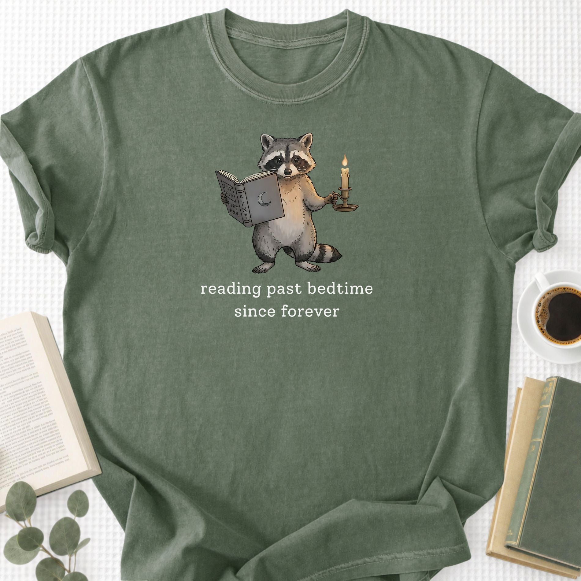Reading Past Bedtime Since Forever Unisex T-Shirt - Book Social Club