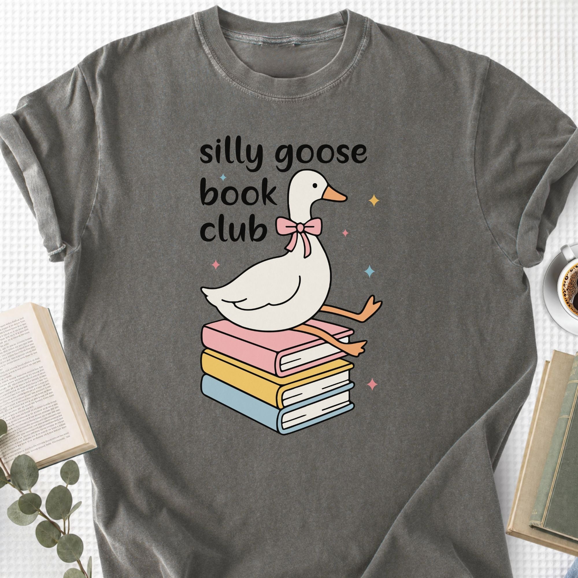 Silly Goose Book Club Coquette Unisex T-Shirt - Book Social Club