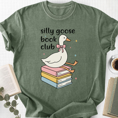 Silly Goose Book Club Coquette Unisex T-Shirt - Book Social Club