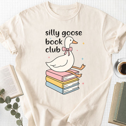 Silly Goose Book Club Coquette Unisex T-Shirt - Book Social Club
