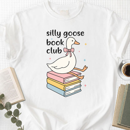 Silly Goose Book Club Coquette Unisex T-Shirt - Book Social Club