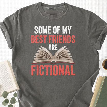 Some Of My Best Friends Are Fictional Unisex T-Shirt - Book Social Club