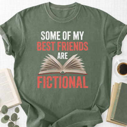Some Of My Best Friends Are Fictional Unisex T-Shirt - Book Social Club