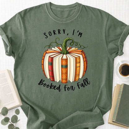 Sorry, I'm Booked For Fall Unisex T-Shirt - Book Social Club