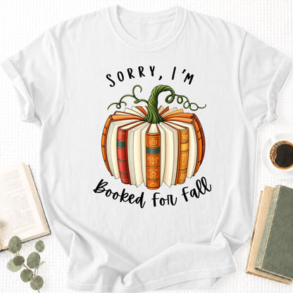 Sorry, I'm Booked For Fall Unisex T-Shirt - Book Social Club