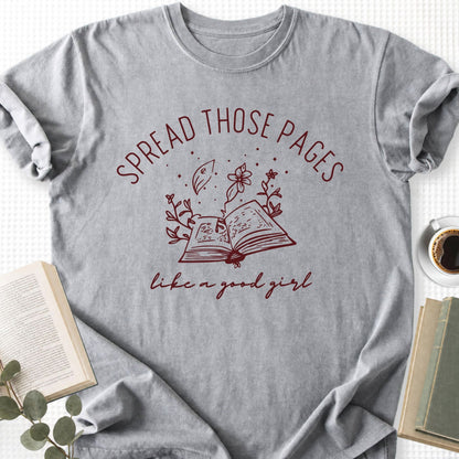 Spread Those Pages Like A Good Girl Unisex T-Shirt - Book Social Club