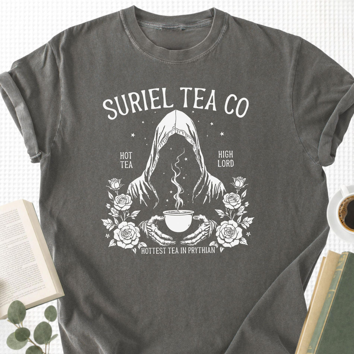 Suriel Tea Co Fantasy Reader Unisex T-Shirt - Book Social Club