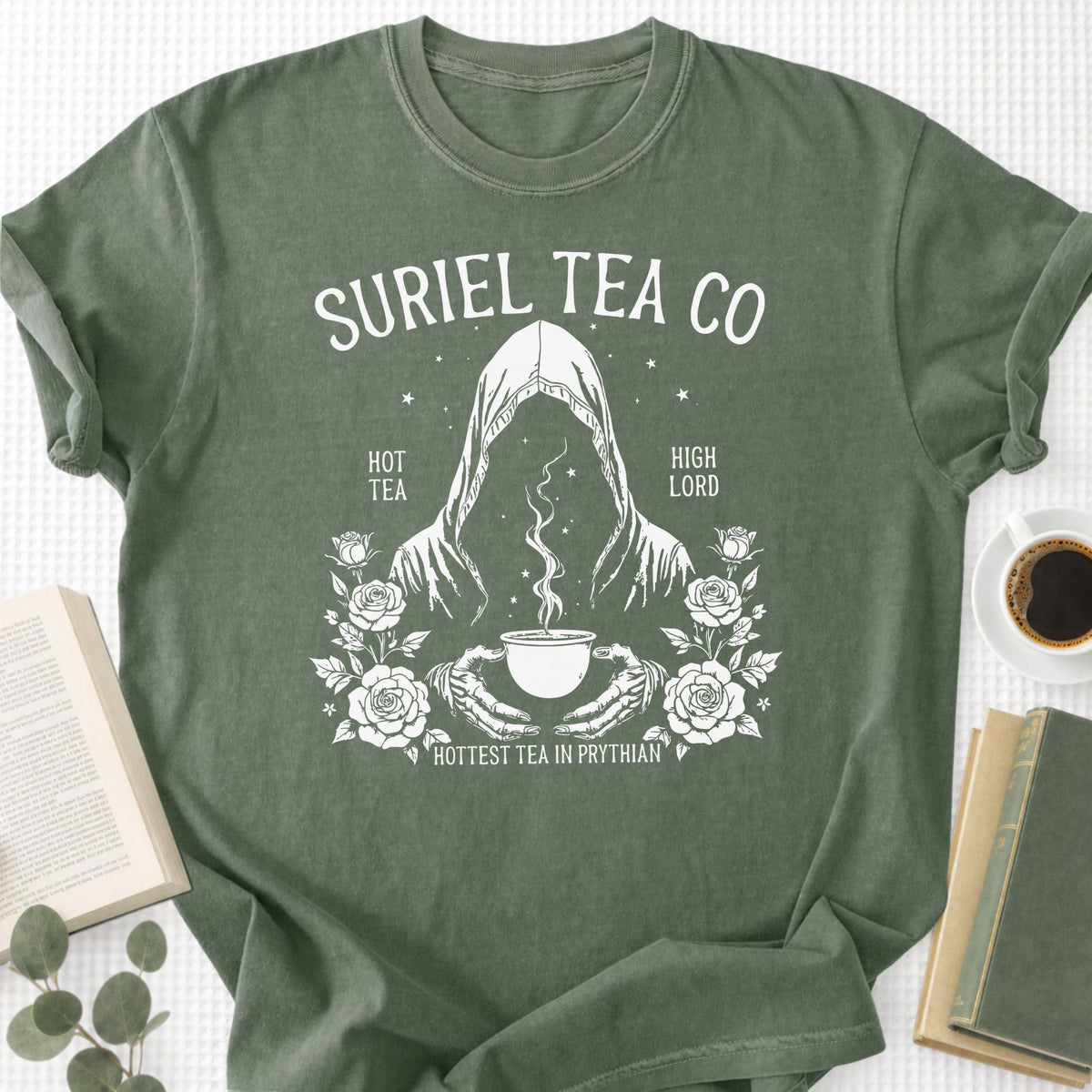 Suriel Tea Co Fantasy Reader Unisex T-Shirt - Book Social Club