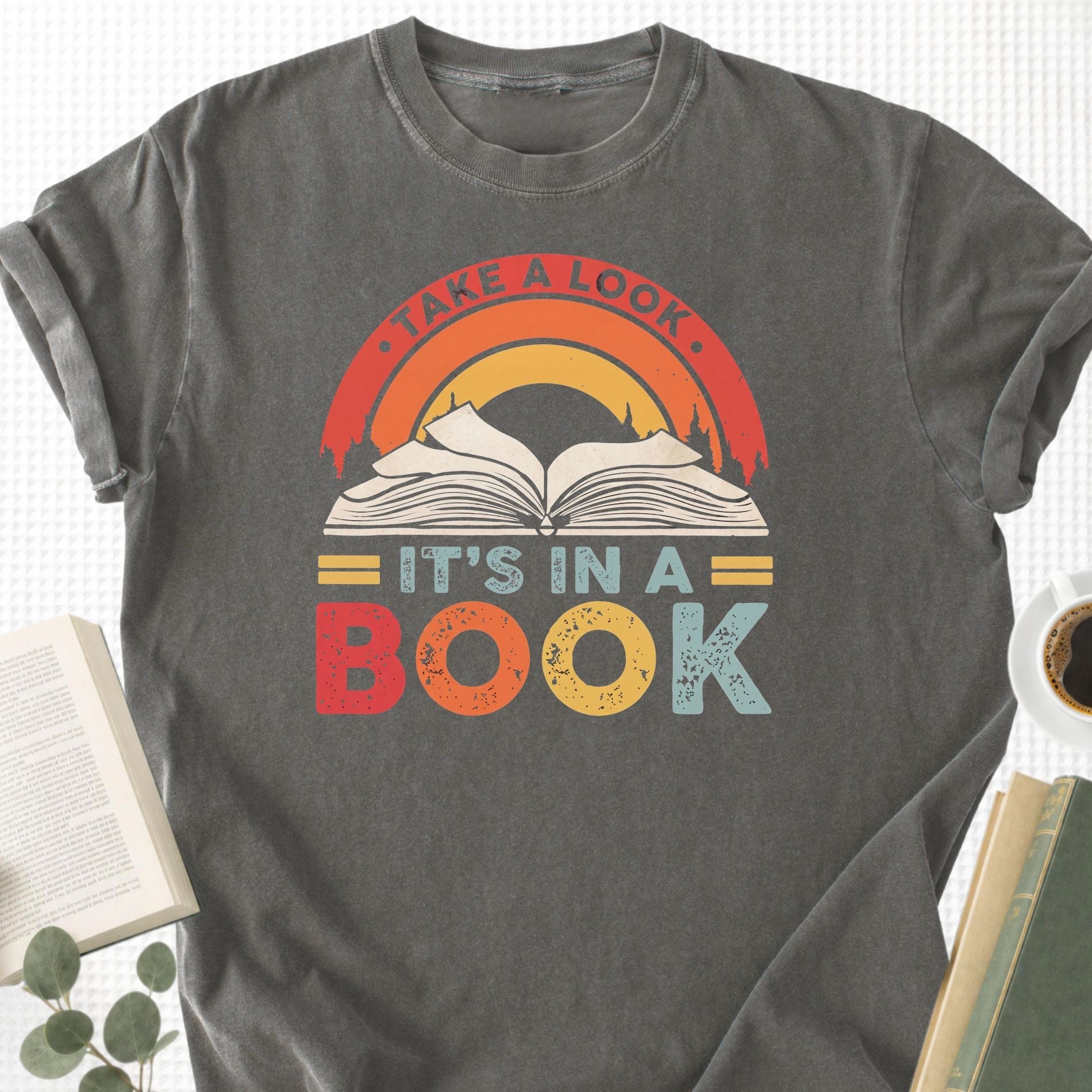 Take A Look It's A Book Unisex T-Shirt - Book Social Club