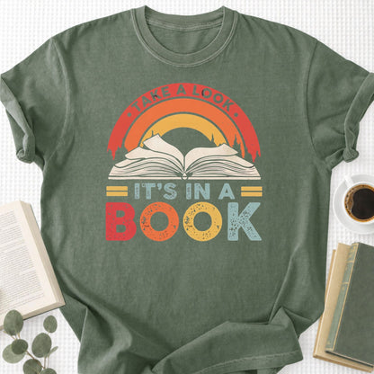 Take A Look It's A Book Unisex T-Shirt - Book Social Club