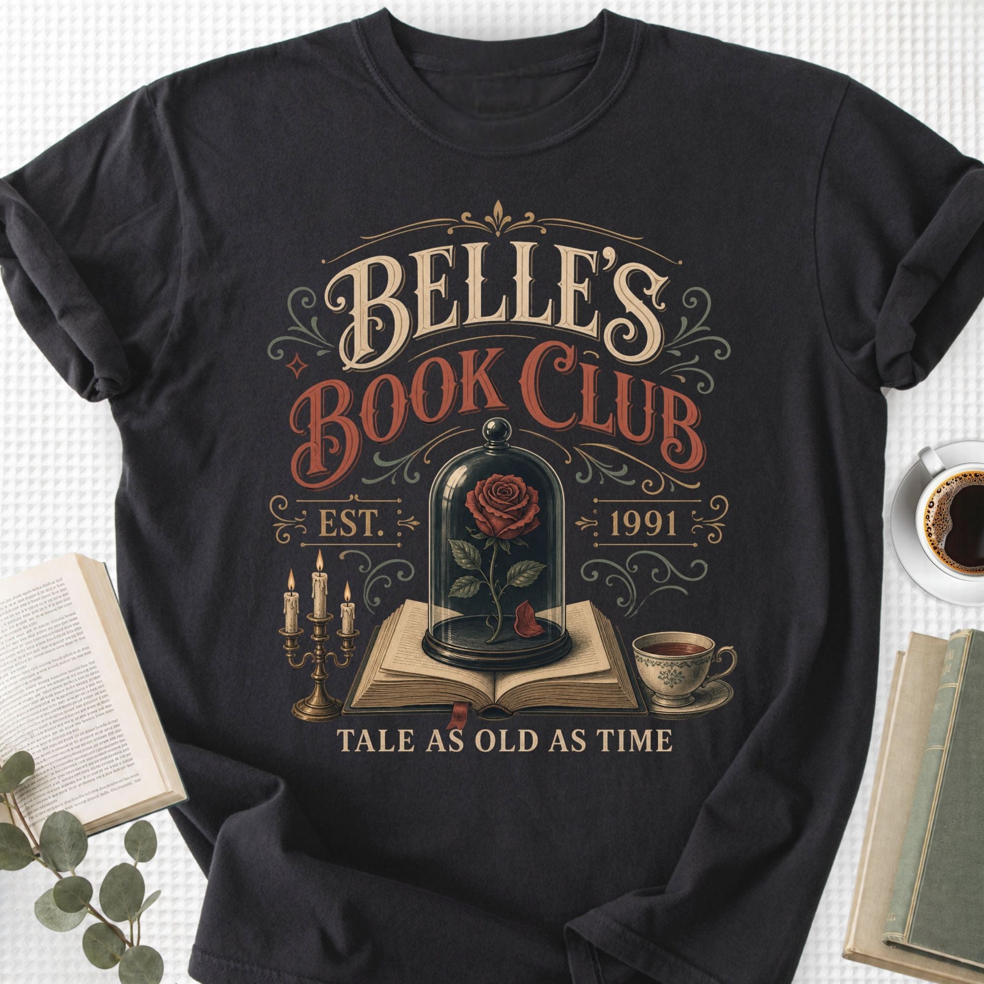 Tale As Old As Time Book Club Unisex T-Shirt, Book Lover Gift - Book Social Club