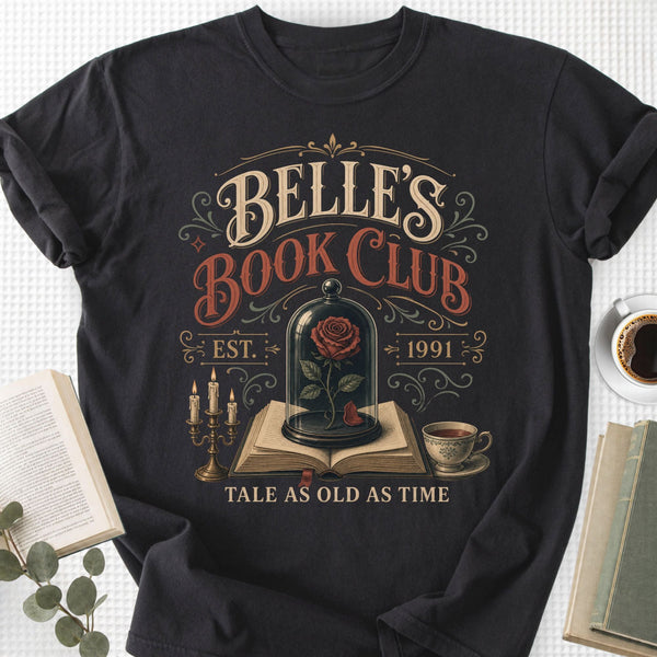 Tale As Old As Time Book Club Unisex T-Shirt, Book Lover Gift - Book Social Club