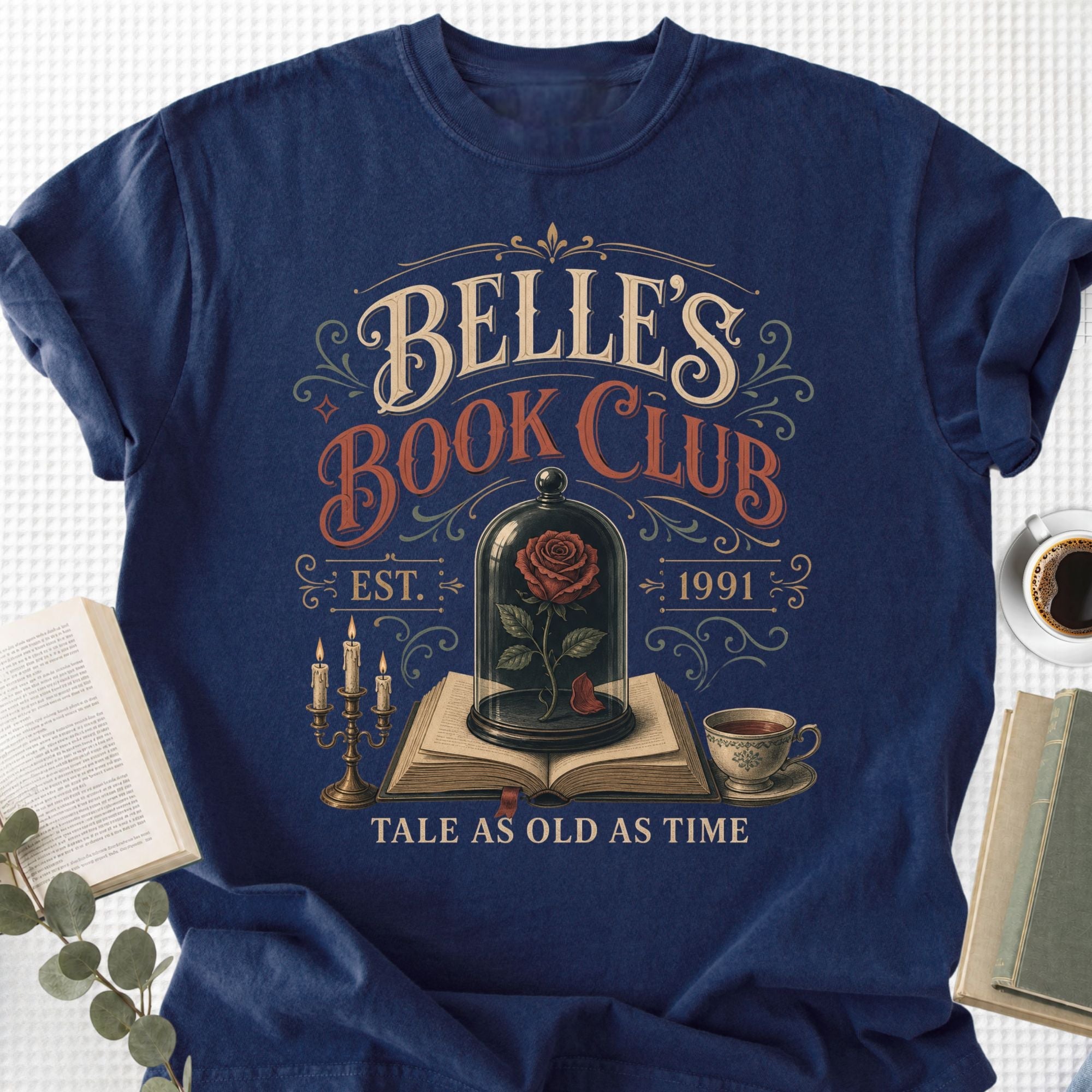 Tale As Old As Time Book Club Unisex T-Shirt, Book Lover Gift - Book Social Club