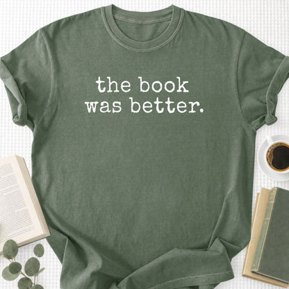 The Book Was Better Unisex T-Shirt - Book Social Club