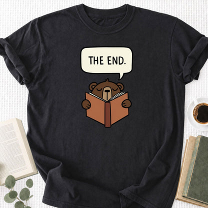 The End Unisex T-Shirt - Book Social Club
