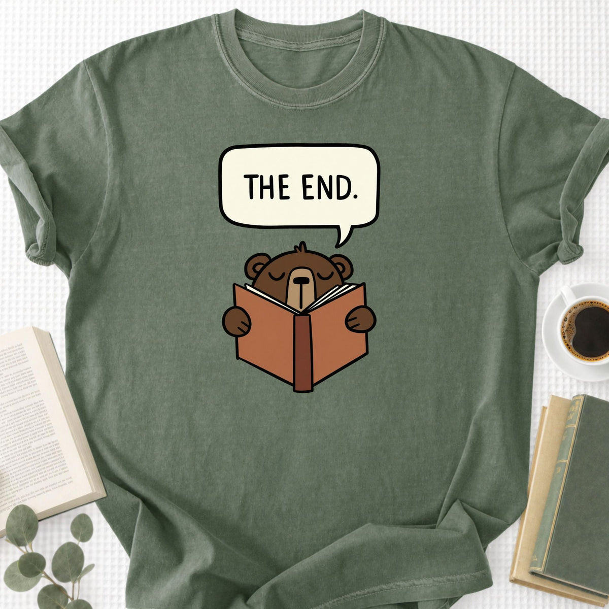 The End Unisex T-Shirt - Book Social Club