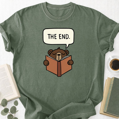 The End Unisex T-Shirt - Book Social Club