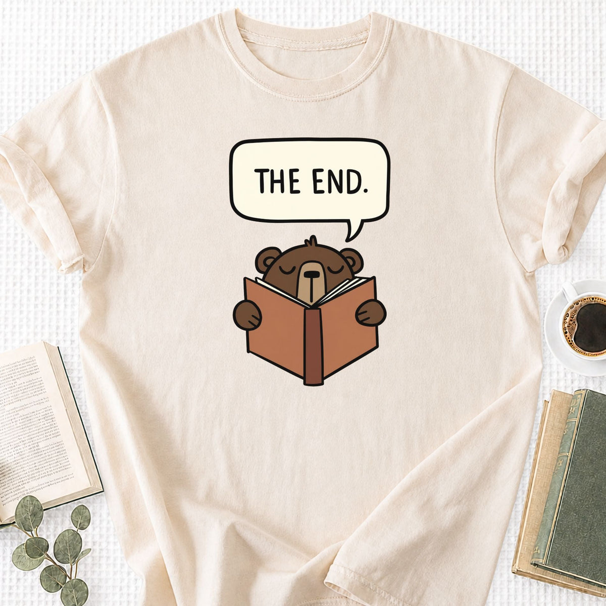 The End Unisex T-Shirt - Book Social Club