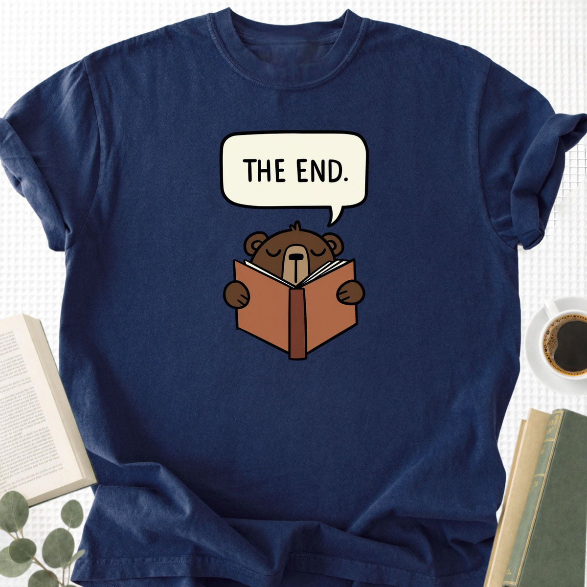 The End Unisex T-Shirt - Book Social Club