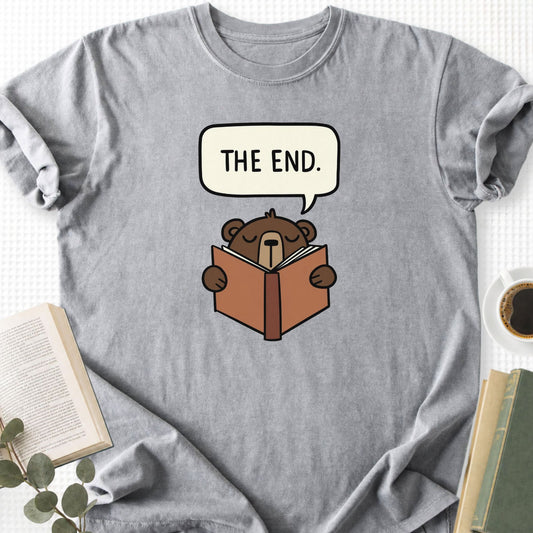 The End Unisex T-Shirt - Book Social Club