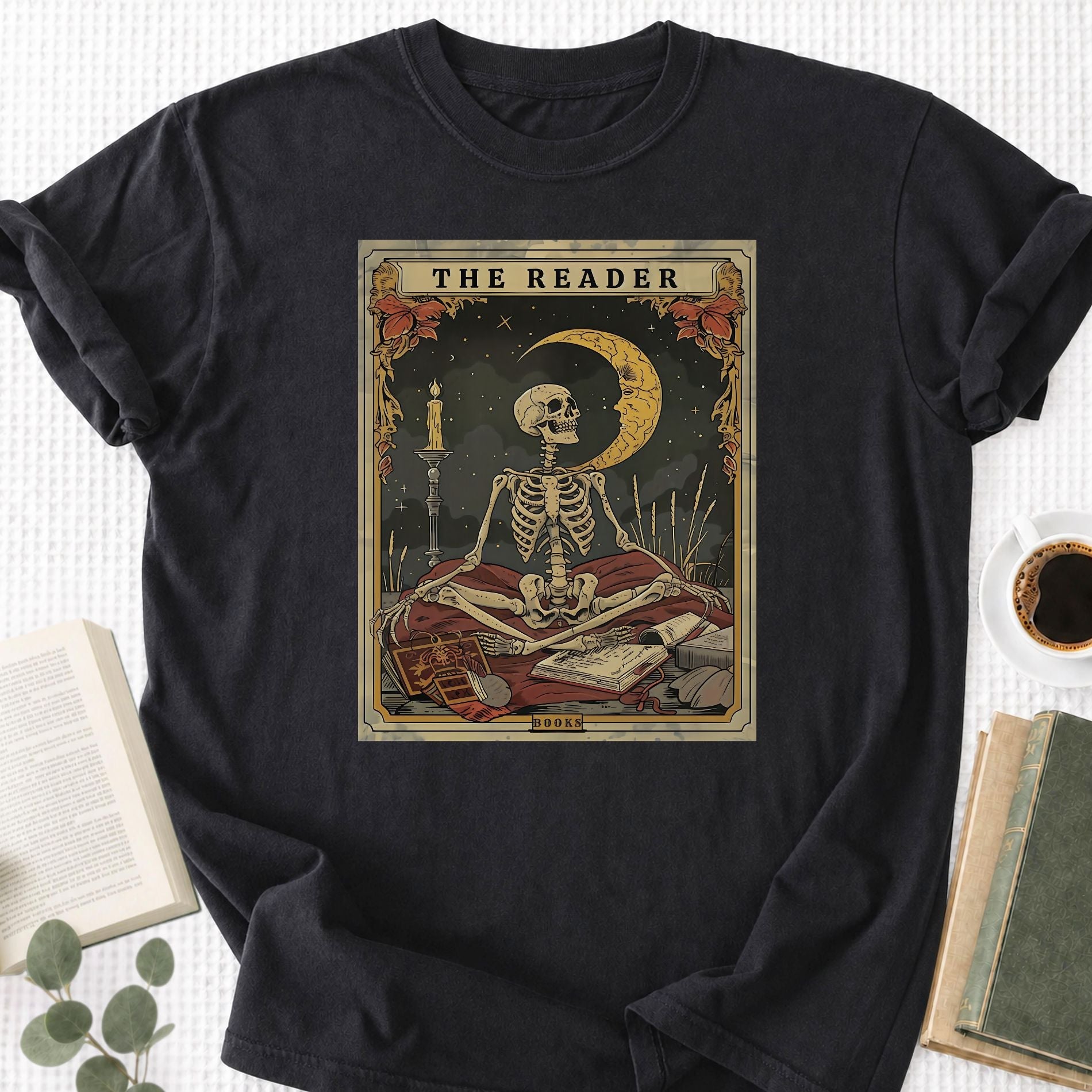 The Reader Tarot Card Unisex T-Shirt - Book Social Club