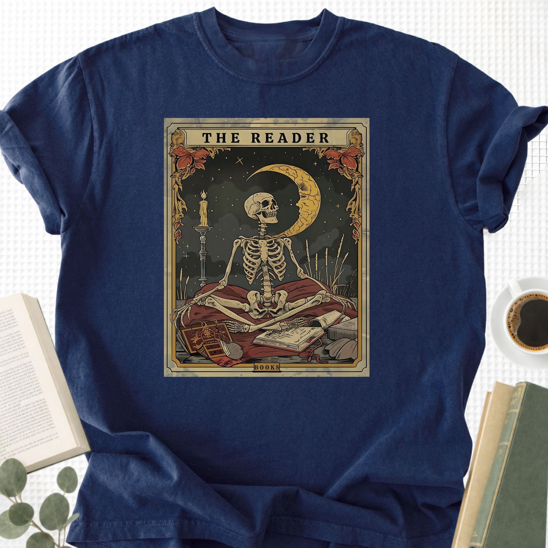 The Reader Tarot Card Unisex T-Shirt - Book Social Club