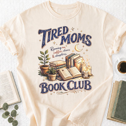 Tired Moms Book Club Vintage Unisex T-Shirt - Book Social Club