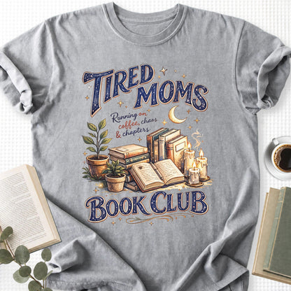 Tired Moms Book Club Vintage Unisex T-Shirt - Book Social Club