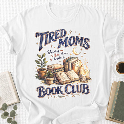 Tired Moms Book Club Vintage Unisex T-Shirt - Book Social Club