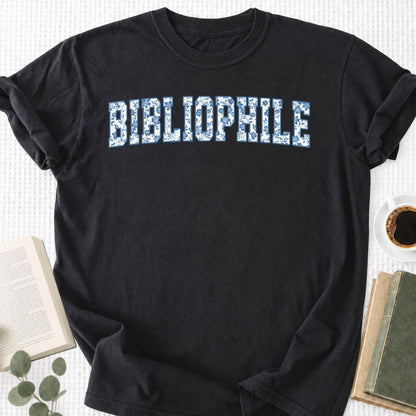 Toile Floral Bibliophile Unisex T-Shirt - Book Social Club