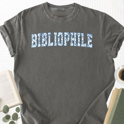 Toile Floral Bibliophile Unisex T-Shirt - Book Social Club