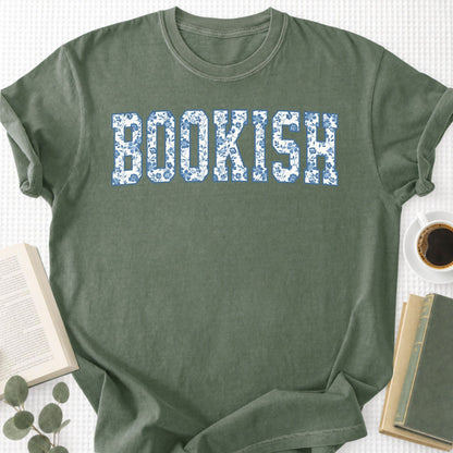 Toile Floral Bookish Unisex T-Shirt - Book Social Club