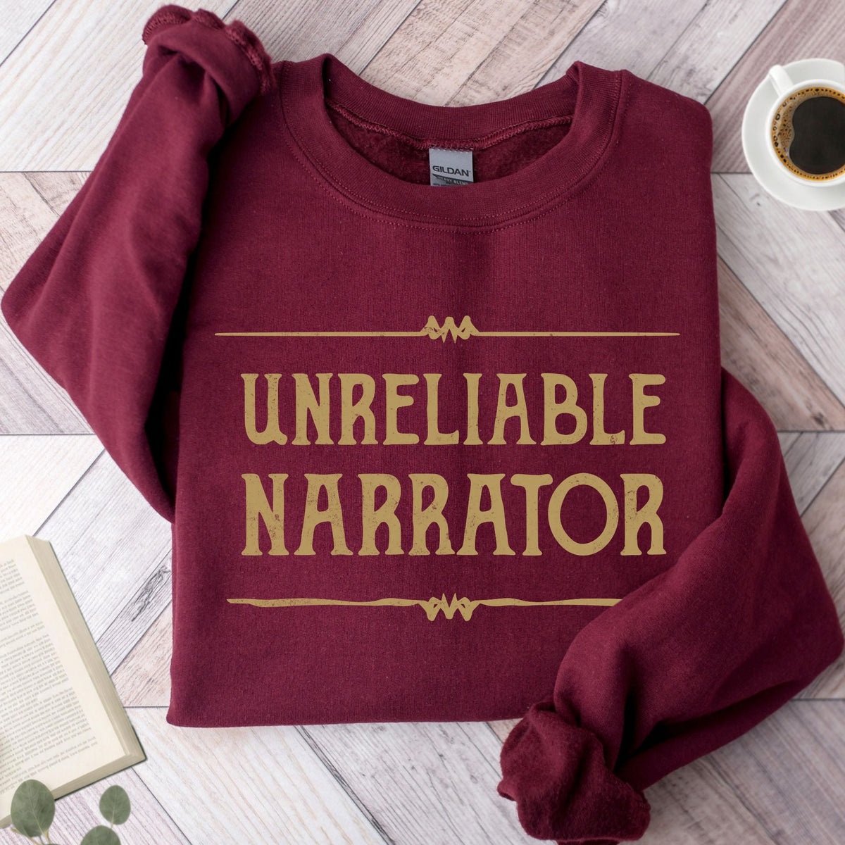 Unreliable Narrator Unisex Sweatshirt - Book Social Club