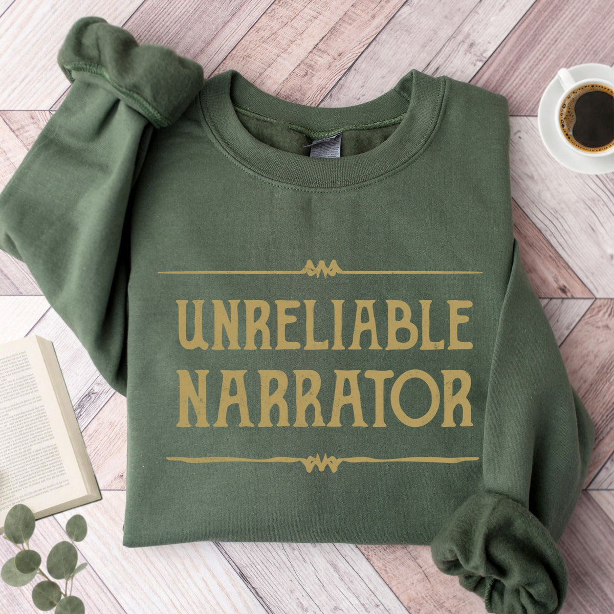 Unreliable Narrator Unisex Sweatshirt - Book Social Club
