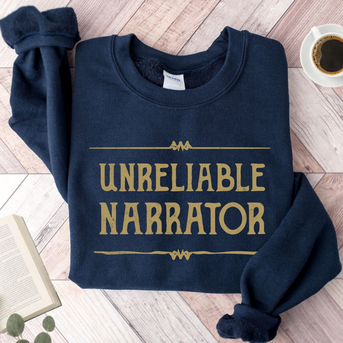 Unreliable Narrator Unisex Sweatshirt - Book Social Club