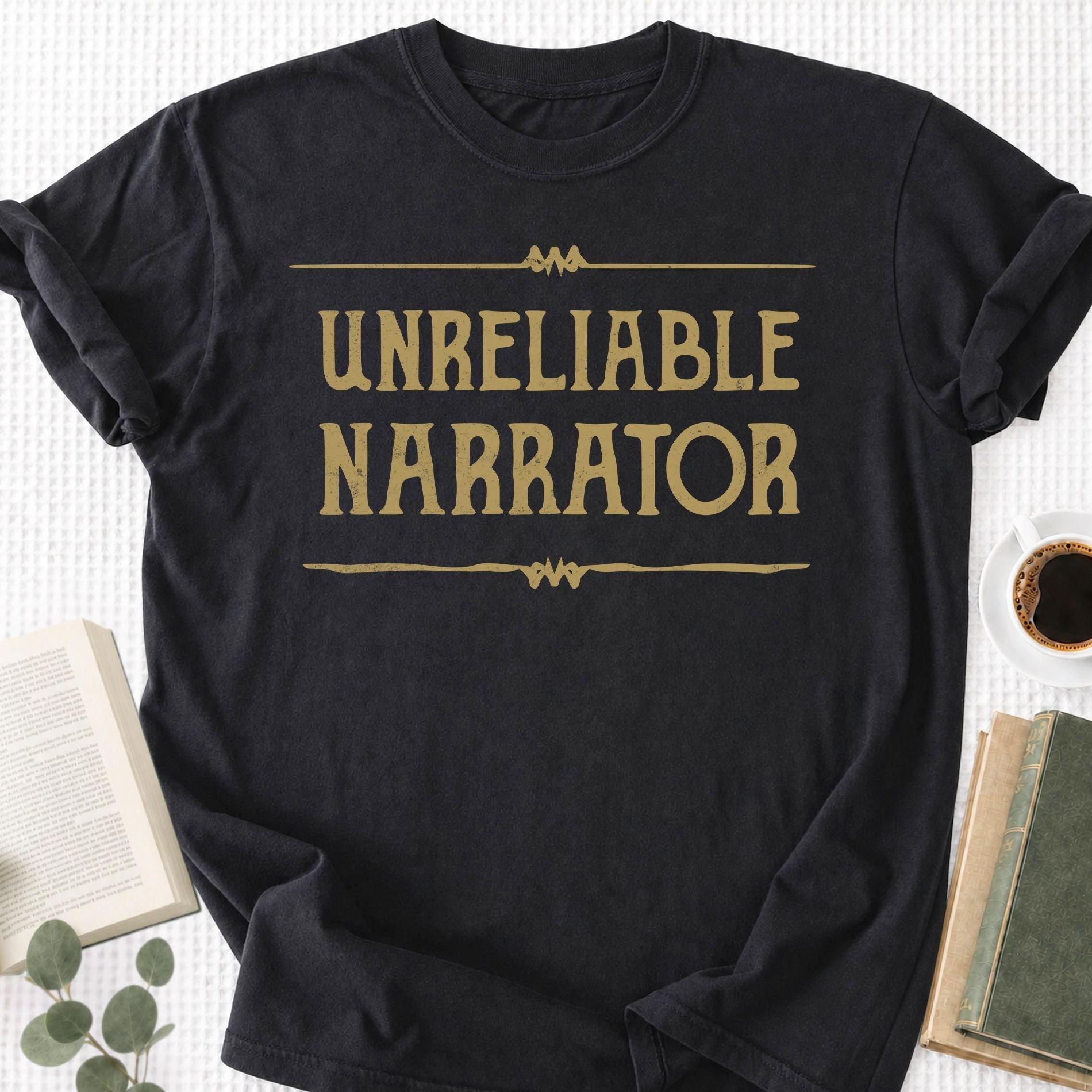 Unreliable Narrator Unisex T-Shirt - Book Social Club