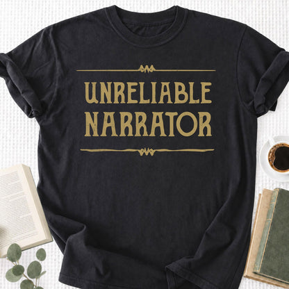 Unreliable Narrator Unisex T-Shirt - Book Social Club