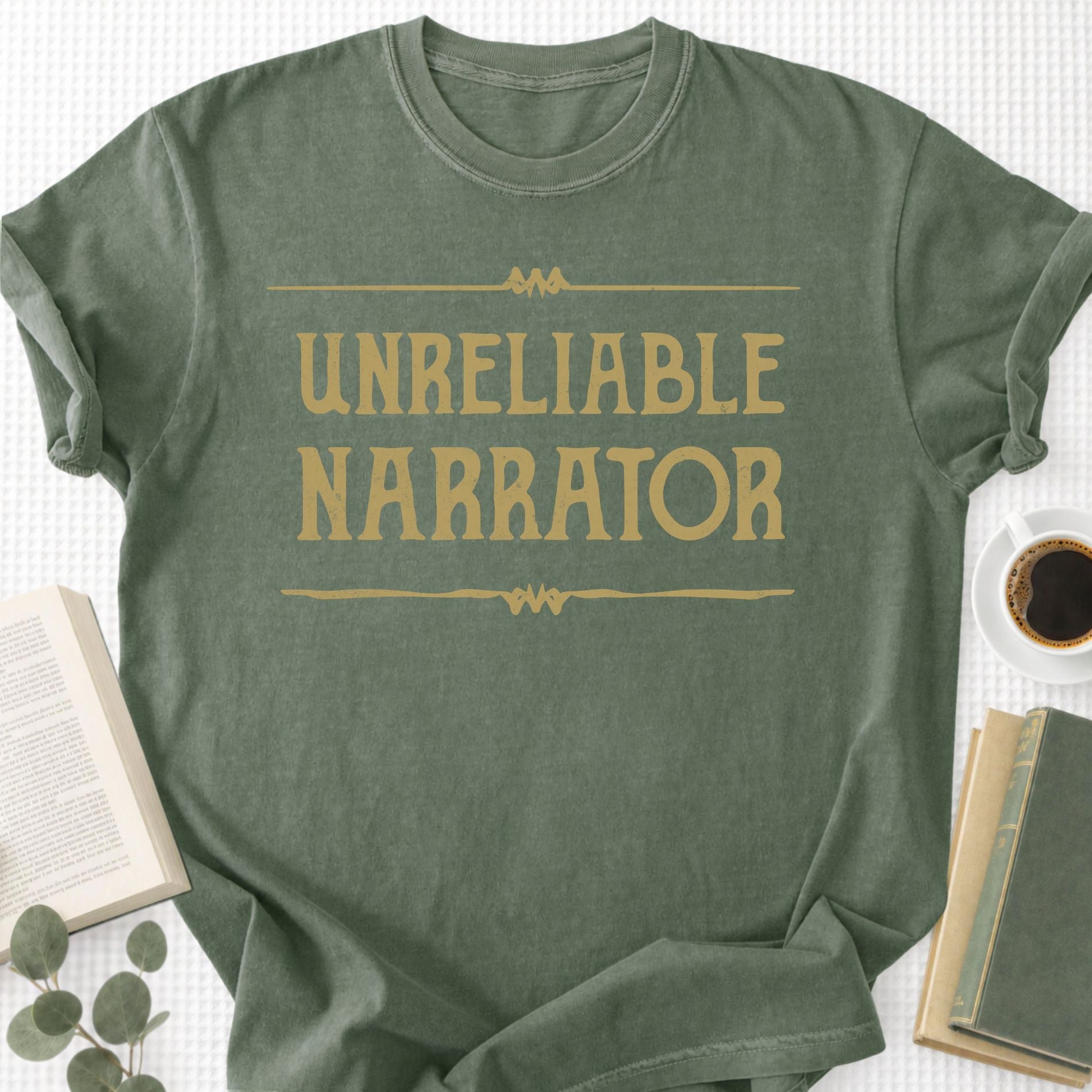 Unreliable Narrator Unisex T-Shirt - Book Social Club
