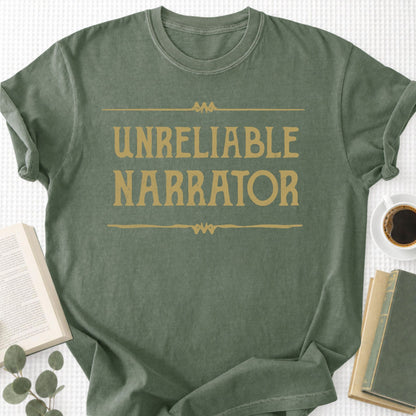Unreliable Narrator Unisex T-Shirt - Book Social Club