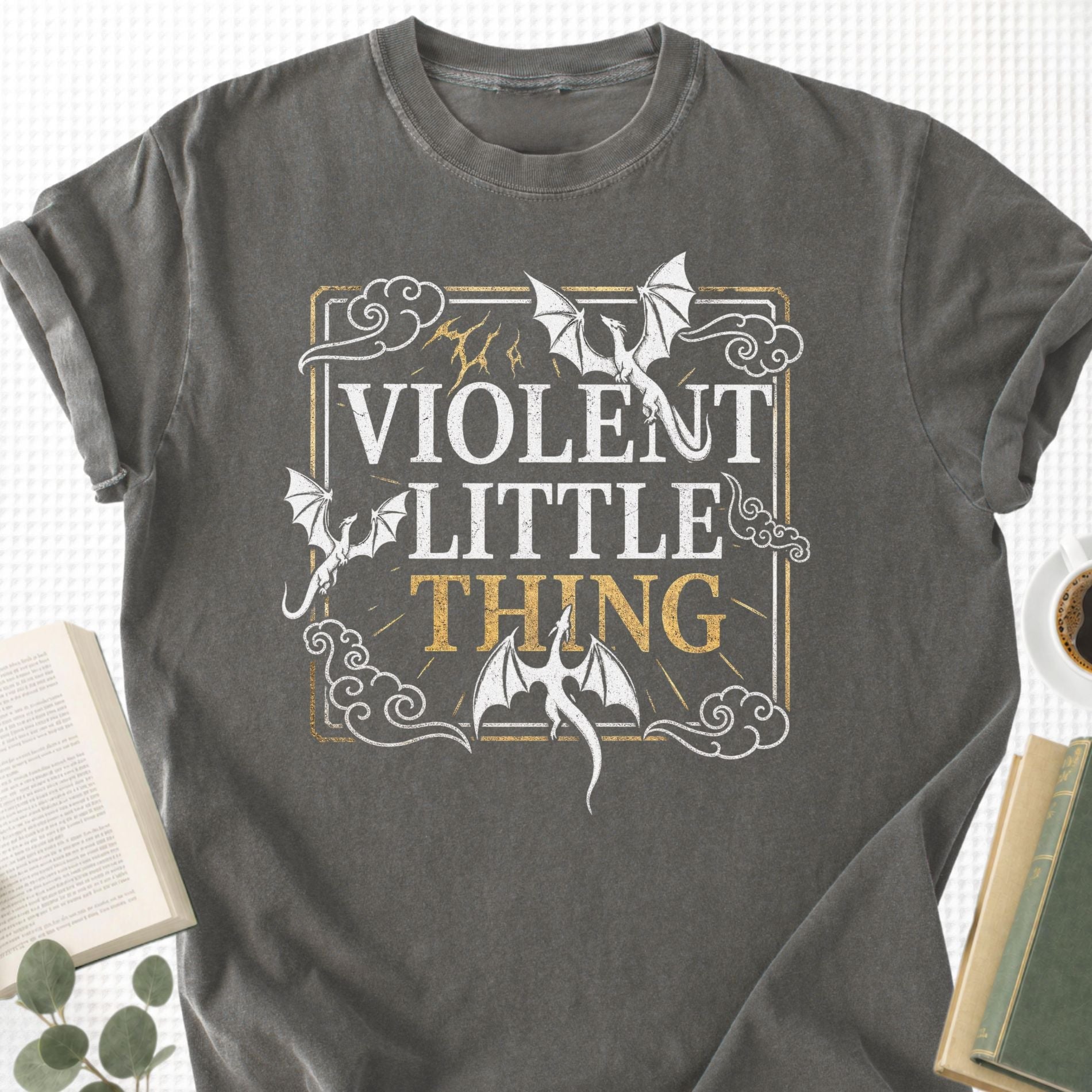 Violent Little Thing Unisex T-Shirt - Book Social Club