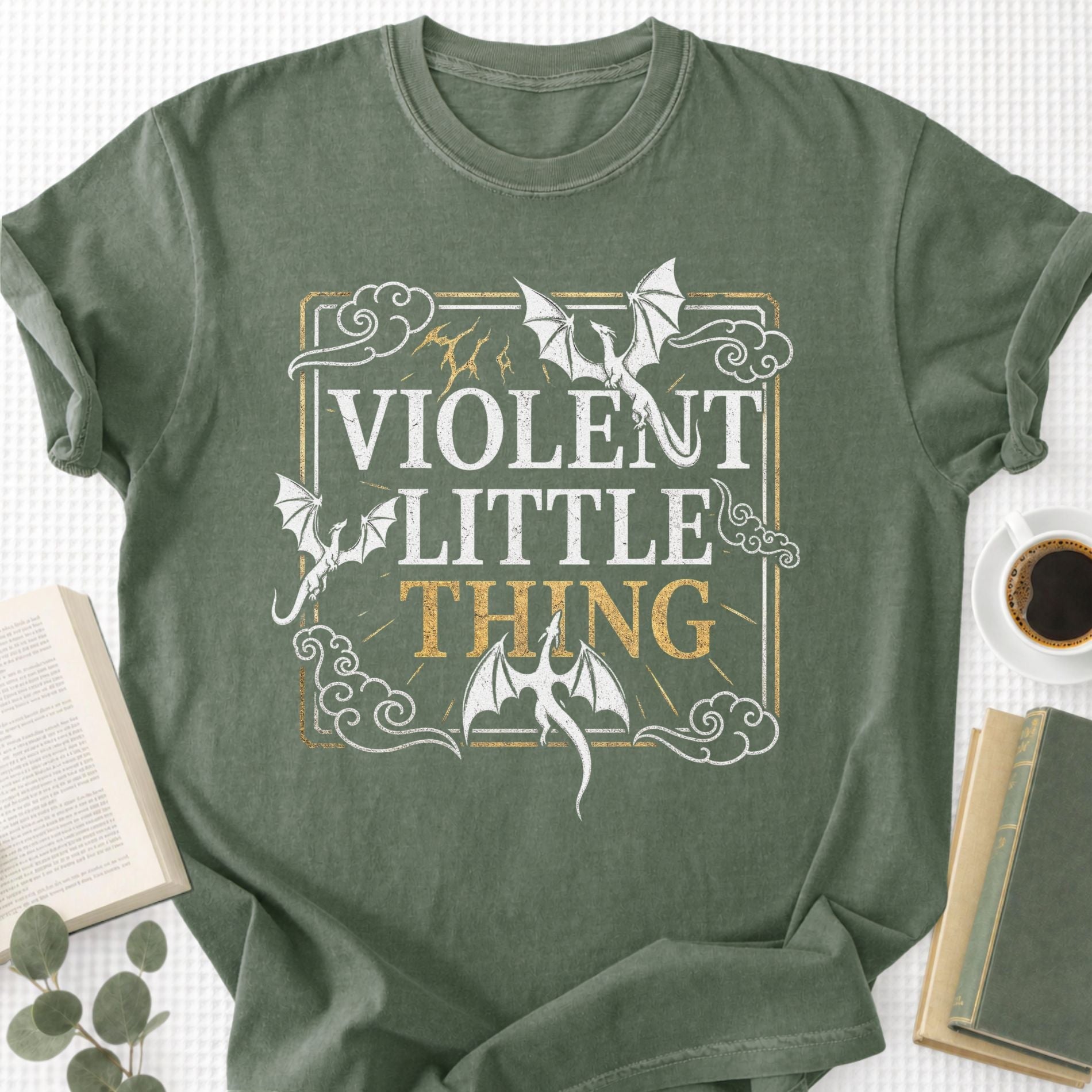 Violent Little Thing Unisex T-Shirt - Book Social Club