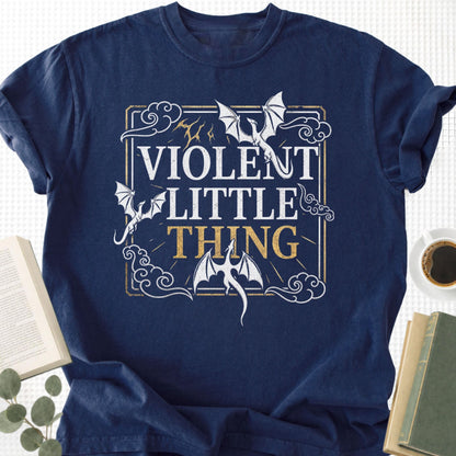 Violent Little Thing Unisex T-Shirt - Book Social Club