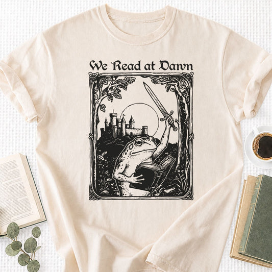 We Read At Drawn Flog Unisex T-Shirt - Book Social Club