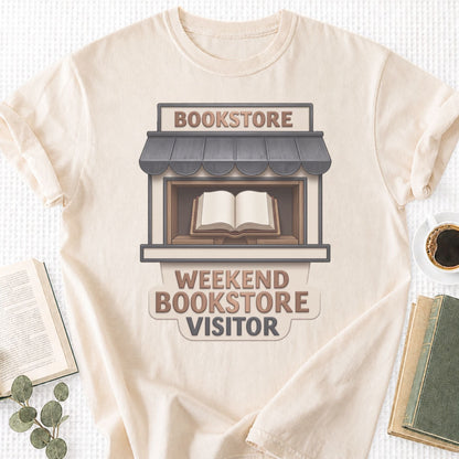 Weekend Bookstore Visitor Unisex T-Shirt - Book Social Club