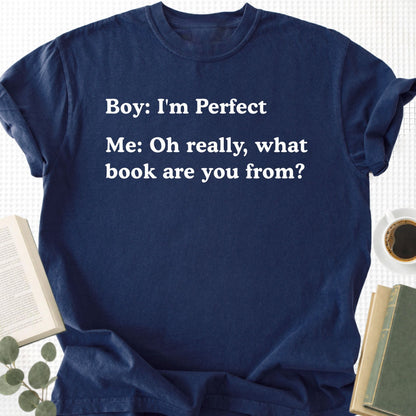 What Book Are You From? Unisex T-Shirt - Book Social Club