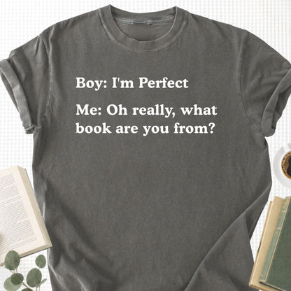 What Book Are You From? Unisex T-Shirt - Book Social Club