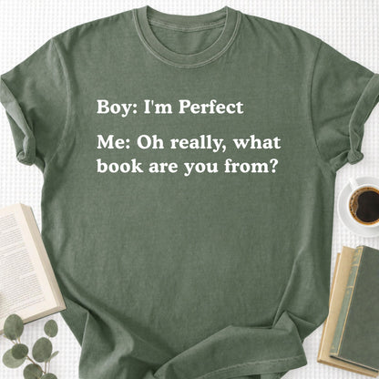 What Book Are You From? Unisex T-Shirt - Book Social Club