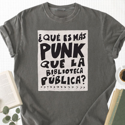 What's More Punk Than The Public Library Unisex T-Shirt - Book Social Club