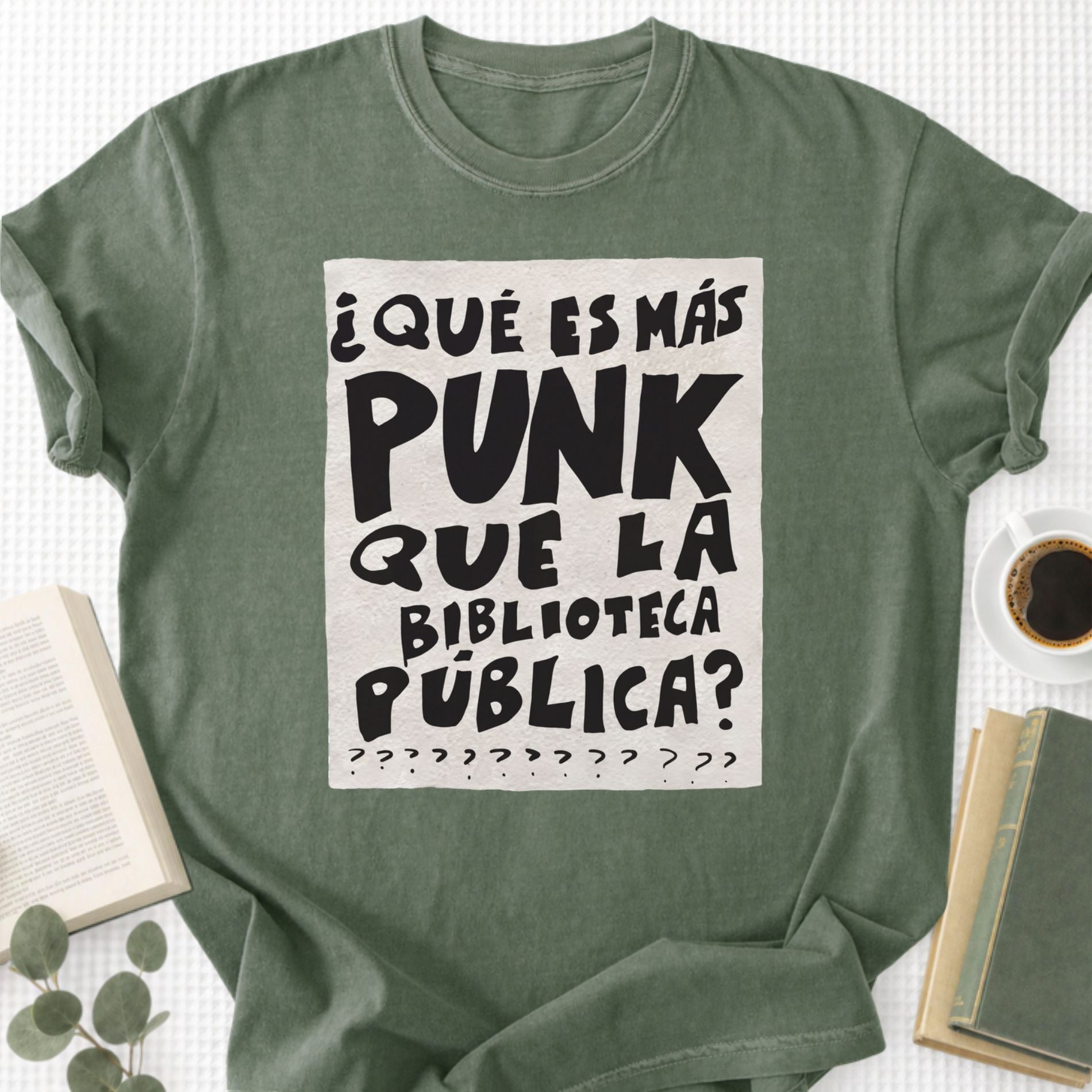 What's More Punk Than The Public Library Unisex T-Shirt - Book Social Club